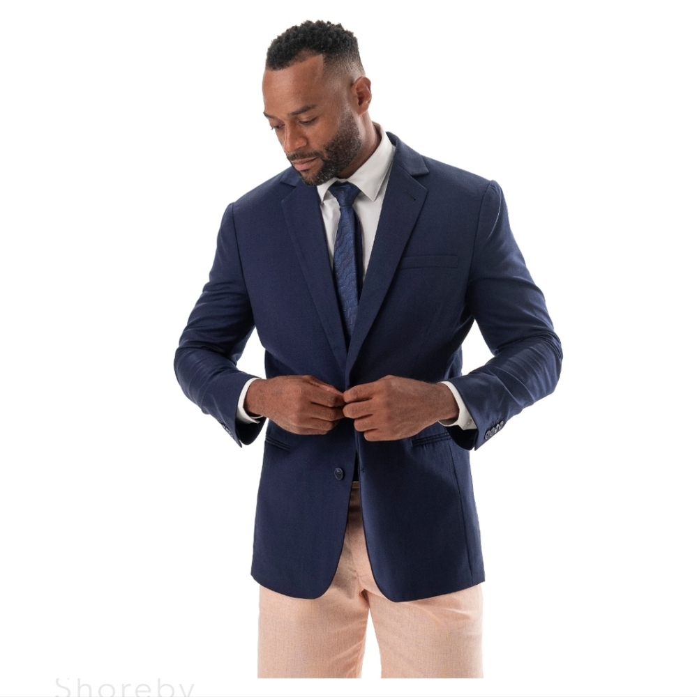 TABSBermuda The Shoreby Blue Lightweight Men's Blazer XXL NWT